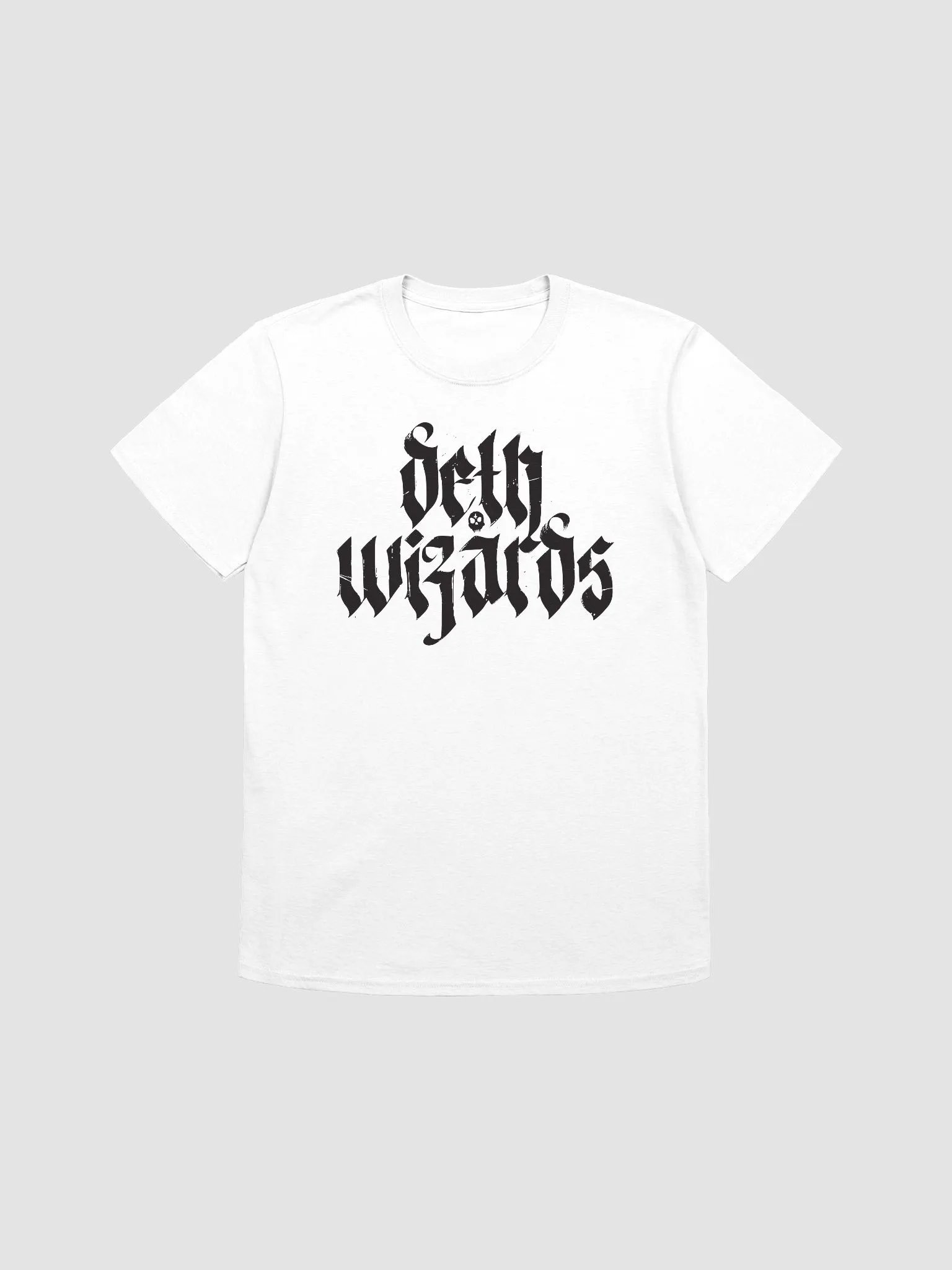 Deth Wizards - logo on light shirt product image (2)