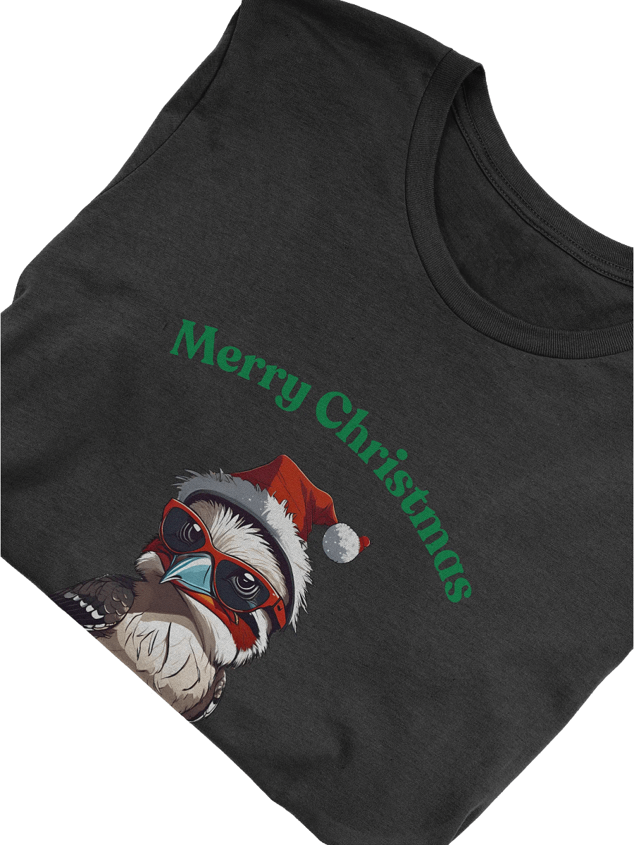 Festive Kookaburra Merry Christmas T-Shirt - 2 - Green product image (5)
