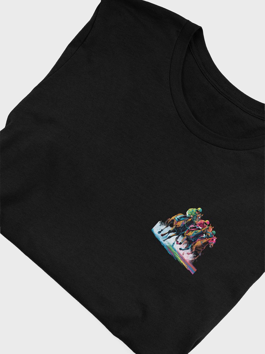 Colorful Horse Racing Derby Party T-Shirt product image (17)