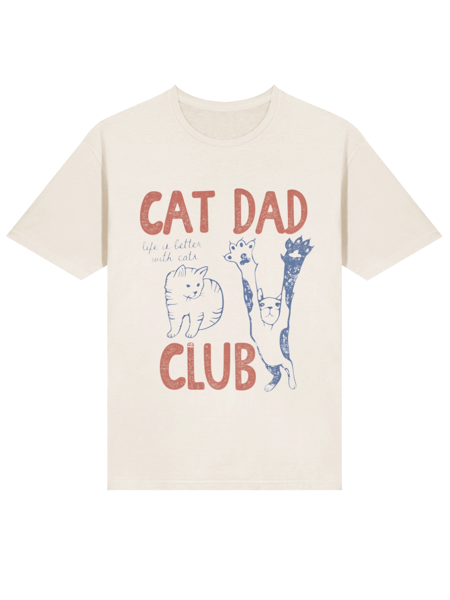 Cat Dad Club Life Is Better With Cats Shirt product image (2)