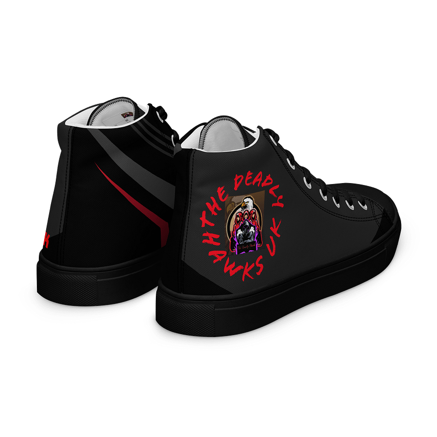 Crimson Geometric High Tops product image (7)