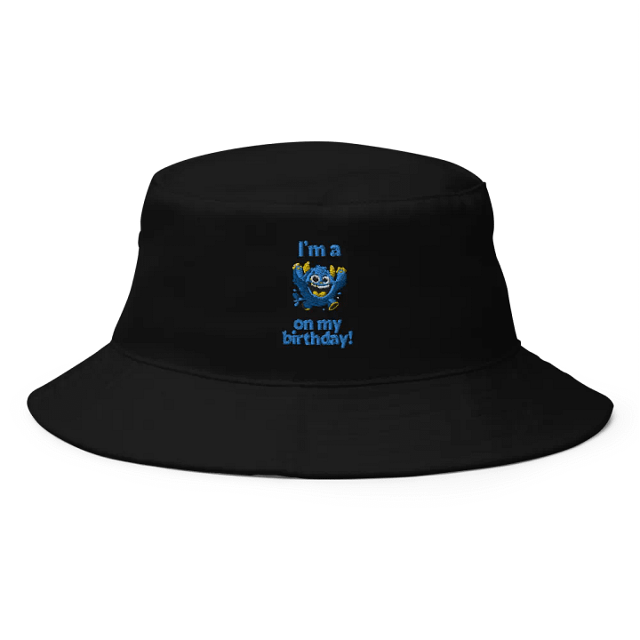 Happy Monster Birthday Bucket Hat product image (1)