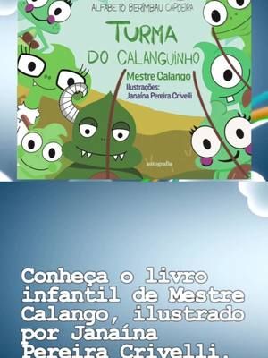 A Turma do Calanguinho está chegando na Bienal do Rio de Janeiro! ABC Alfabeto Berimbau Capoeira - @turmadocalanguinho  Ilustração @janacapo  Autor @mestrecalango  Editora @autografiaeditora  #capoeira #mestrecalango #uniaocapoeira #livroinfantil