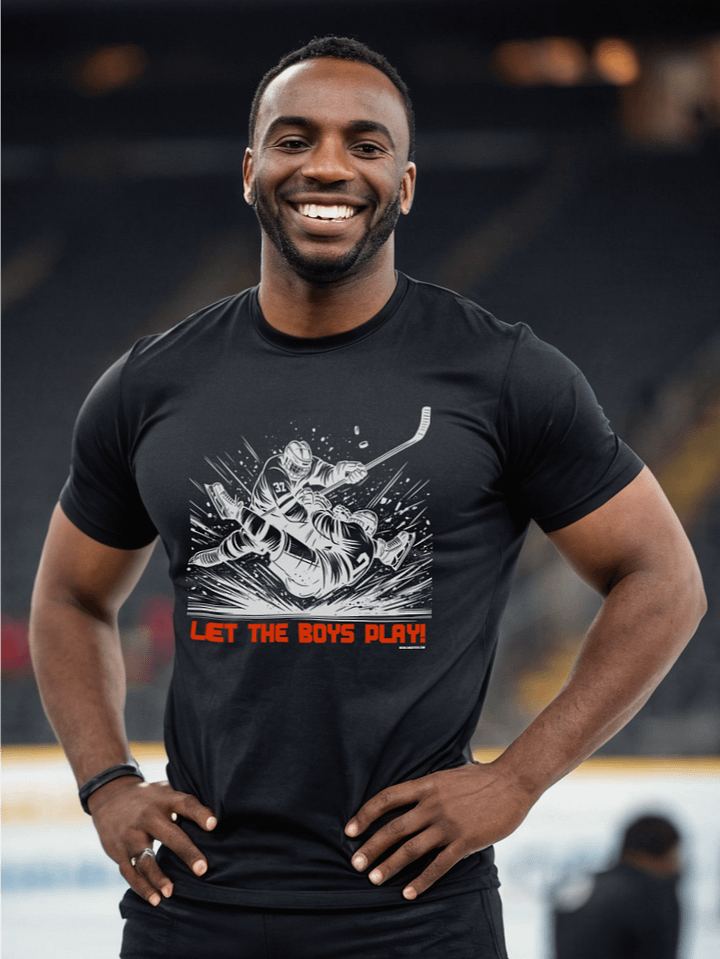 Funny Hockey T-Shirt – Let the Boys Play – Beer League Hockey Shirt for Men – Gift for Hockey Players & Fans product image (1)