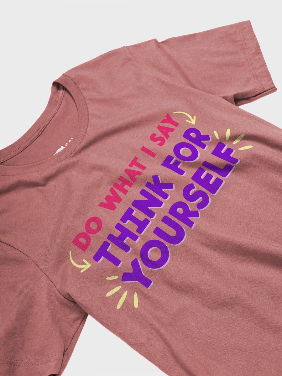 Think For Yourself Canvas Tee product image (75)
