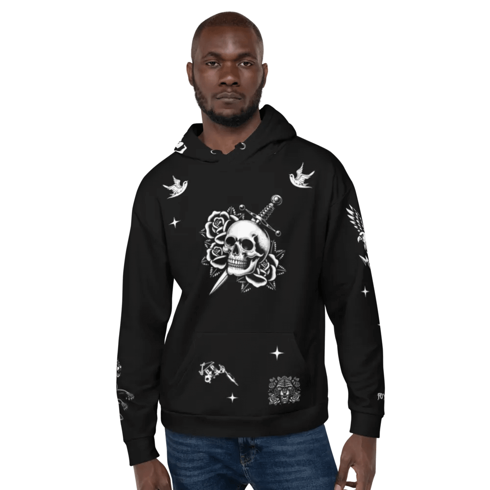 FOYO Old School tattoo prints Hoddie product image (5)