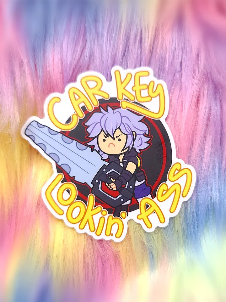 Car Key Lookin' Ass | Sticker product image (2)