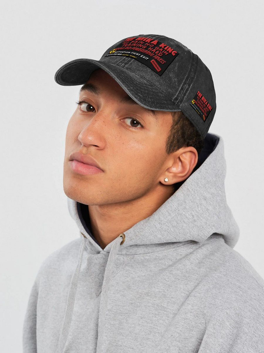 Gorra de entreno con lavado vintage de Otto y The Mika King Wear Desing Deluxe. product image (5)
