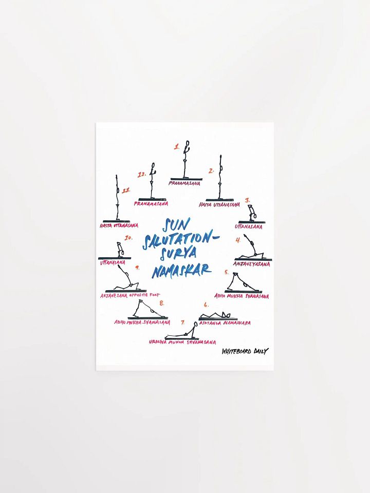Sun Salutation Poster product image (4)