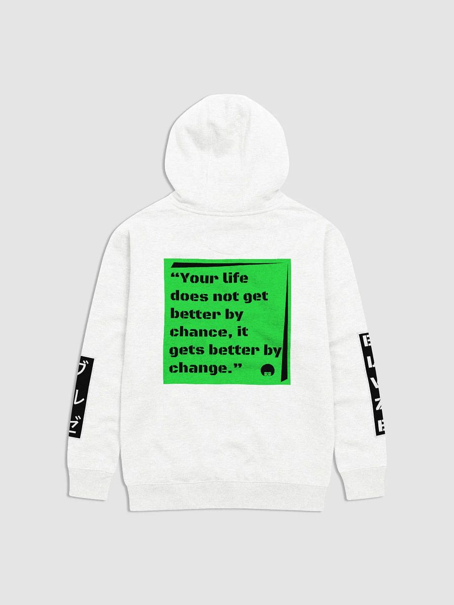WHITE Cotton Heritage Premium Hoodie product image (1)