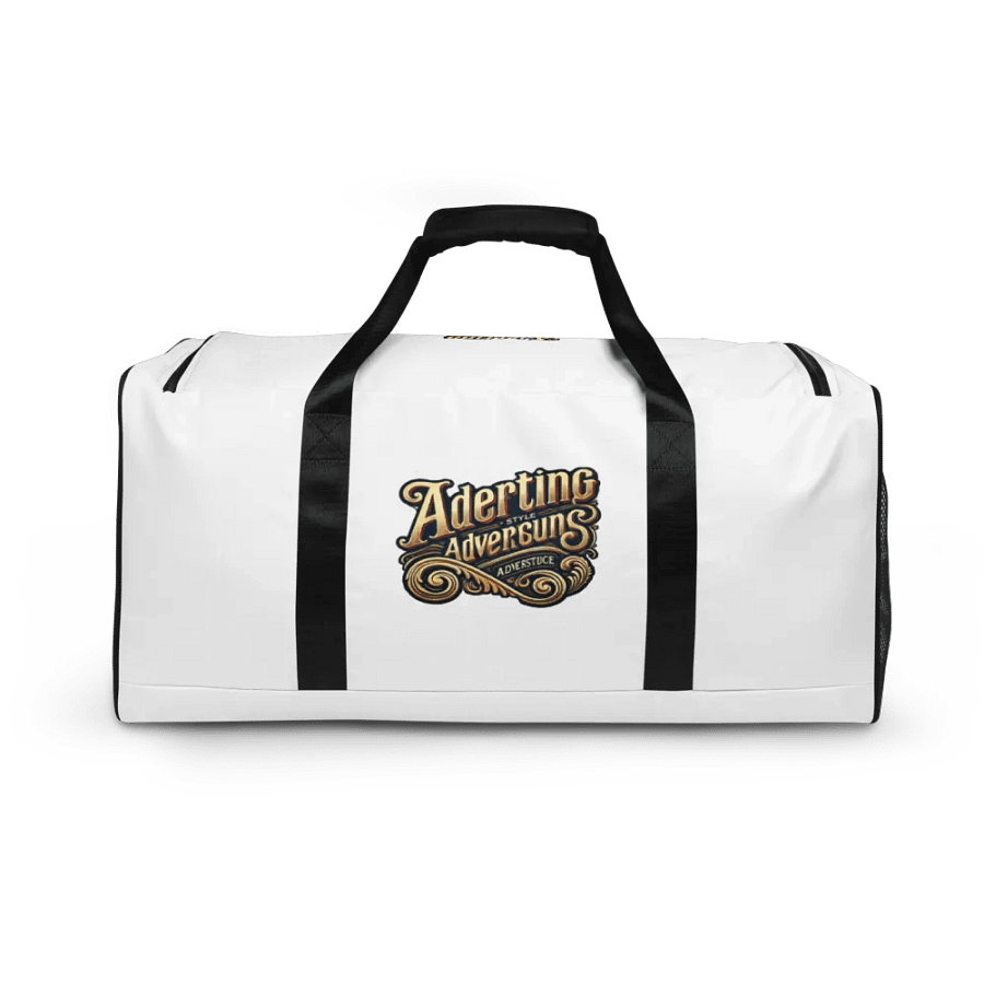 Vintage Ornate All-Over Print Duffle Bag product image (3)
