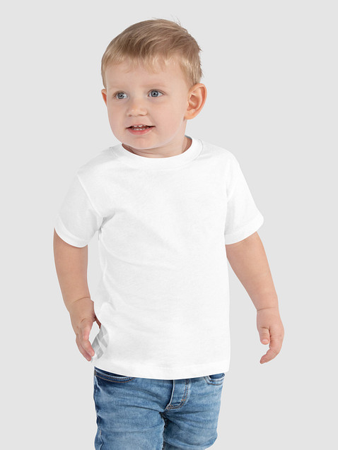 Photo showing Bella+Canvas Toddler T-Shirt