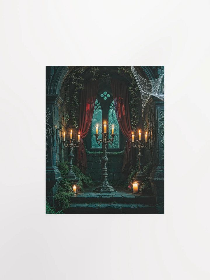 Gothic Window Ambiance Poster product image (4)
