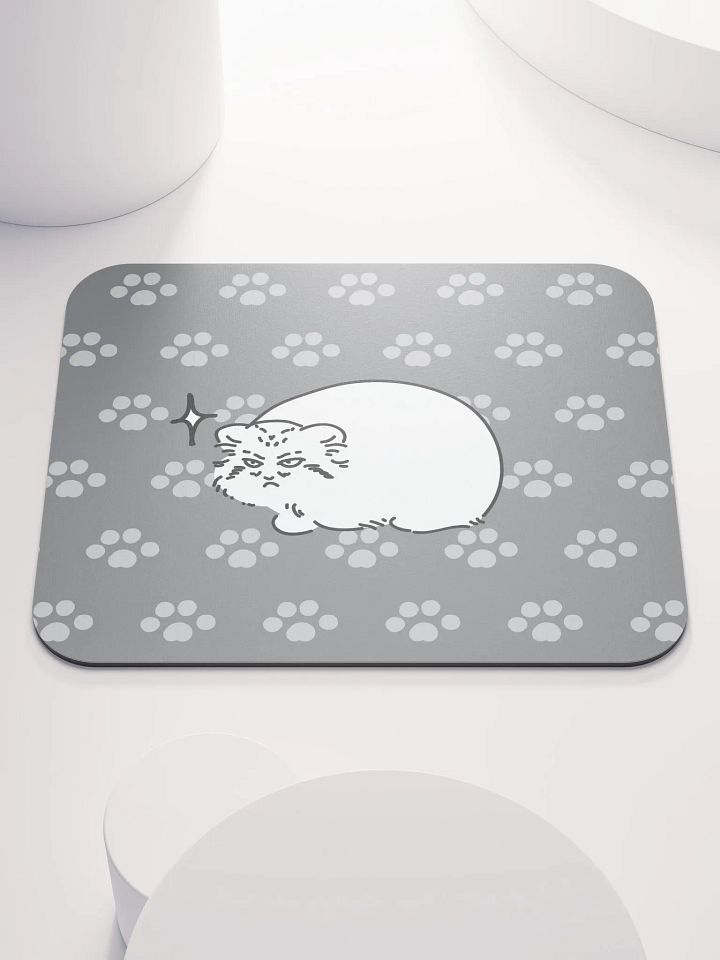 Grumpy Manul - Mousepad product image (1)