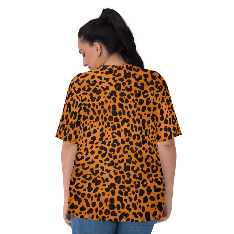 Leopard Dreams All-Over Women's T-Shirt product image (6)