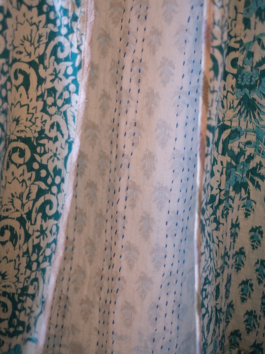 Artisanal Collection - Handmade Kimono Jacket with with Blue Suzani Embroderies product image (5)