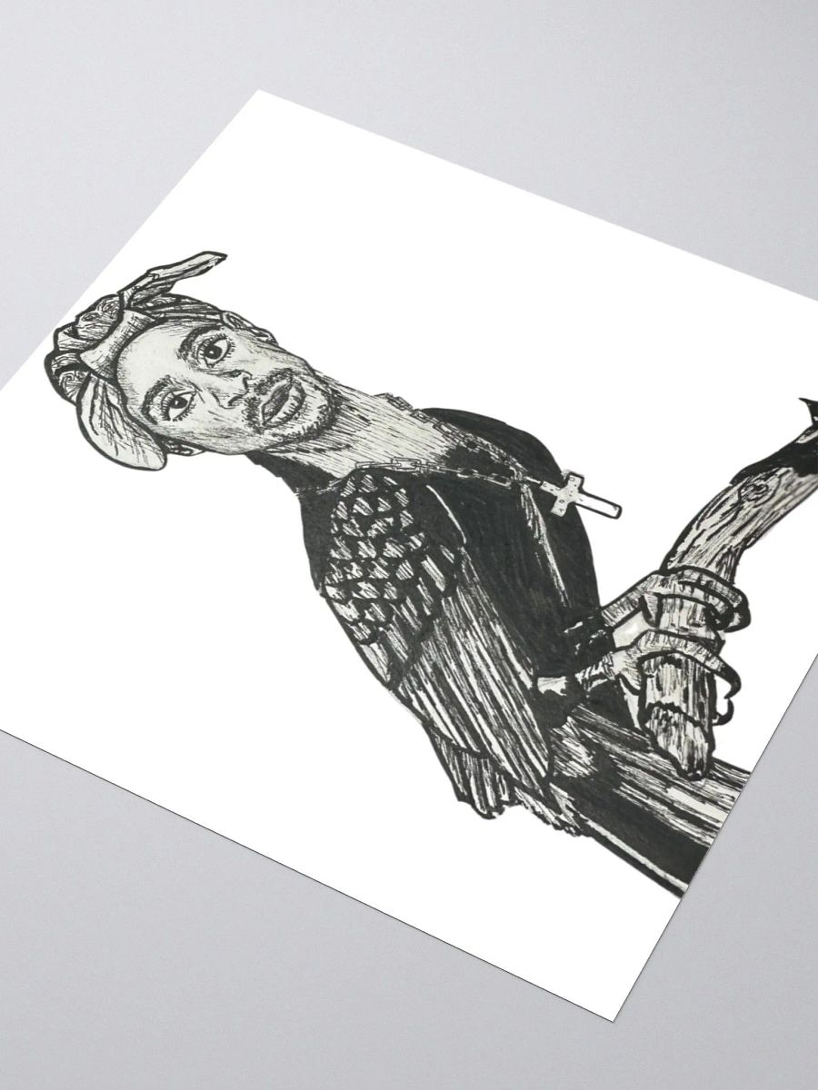 Tupac Toucan Sticker product image (3)