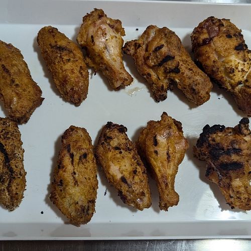 Breadcrumb wings - sooo good!