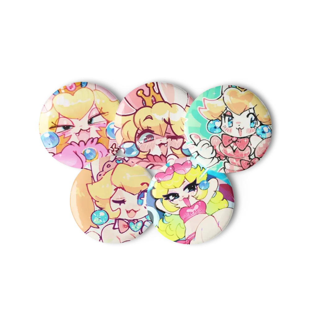 👑🐰 Rabbid Peach | Pin Set 🍑 product image (11)