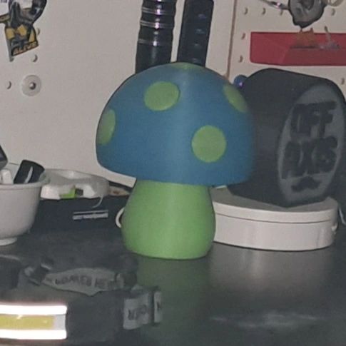 The Luminous PLA from @polymaker_3d  really glows at night, if you charge it up with a led light for a really bright glow in ...