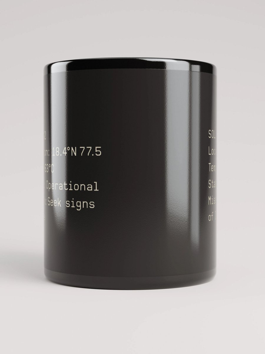 Martian Log Mug – Sol 342 Status Report | Mars Rover Data Coffee Cup product image (5)