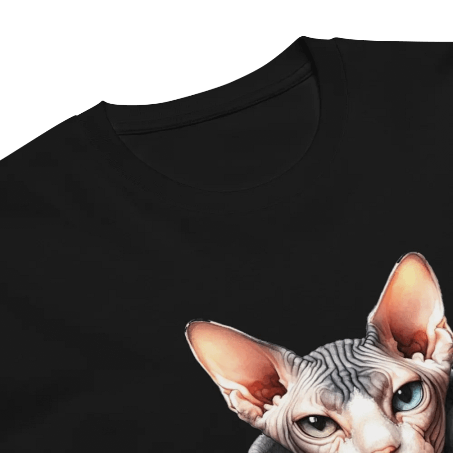 Sphynx Cat Shirt, Sphynx Lover Tshirt, Hairless Animal Tshirt, Cute Pet T-shirt, Cute Cat Lover T Shirt, Unisex Sphynx Cat Shirt product image (6)
