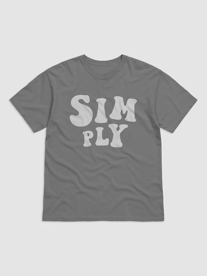 simply gray t-shirt product image (1)