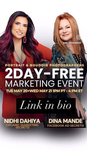 📆 READY TO GET BOOKED SOLID? 🤯

📸 Photographers – this is your moment.

If you’re tired of grinding for low-ticket clients an...