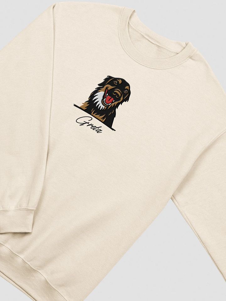 YOUR BEST FRIEND! / SWEATSHIRT WITH PERSONALIZED NAME / EMBROIDERED product image (1)