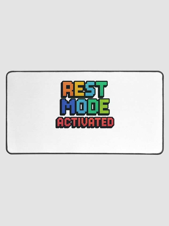 Pixelated Rest Mode Desk Mat product image (1)