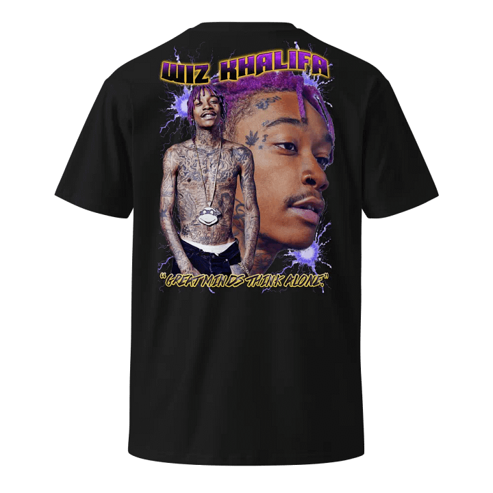 Wiz Khalifa Purple Hair Unisex T-Shirt product image (6)