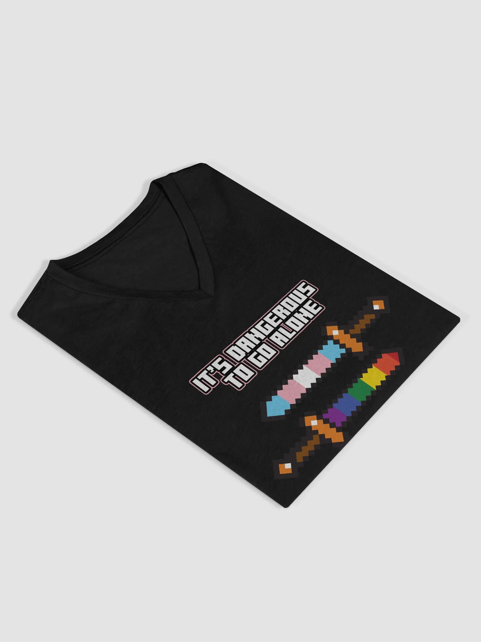 It's Dangerous to Go Alone - V-Neck T-Shirt product image (4)