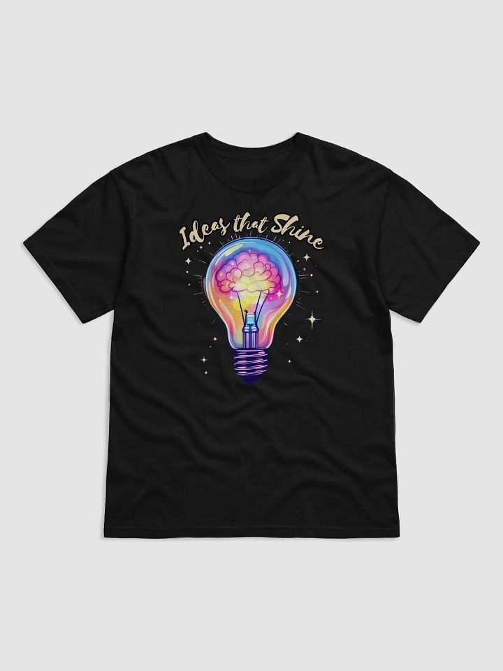 Comfort Colors Bright Light Bulb T-Shirt – Brainstorm Graphic Tee – Vibrant Cotton Shirt product image (1)