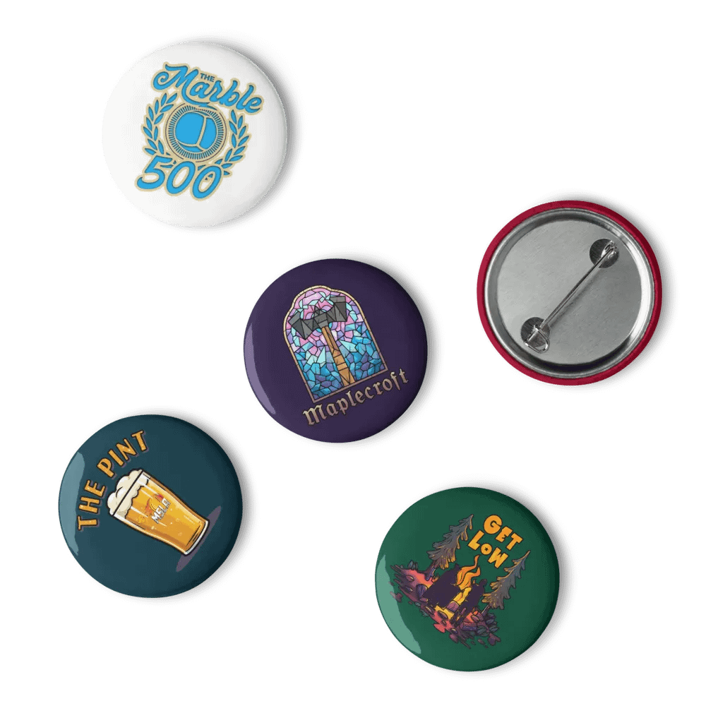 MSLA Summer 2024 Pins - Races 1-4 (1.25