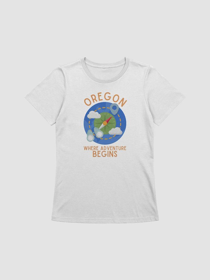 Where Oregon Adventure Begins: Women's Supersoft Tee product image (1)