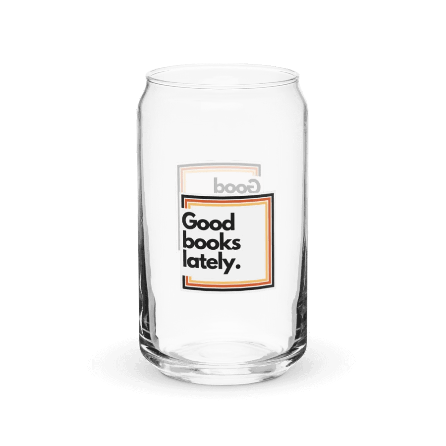Good Books Lately Can-Shaped Glass product image (4)