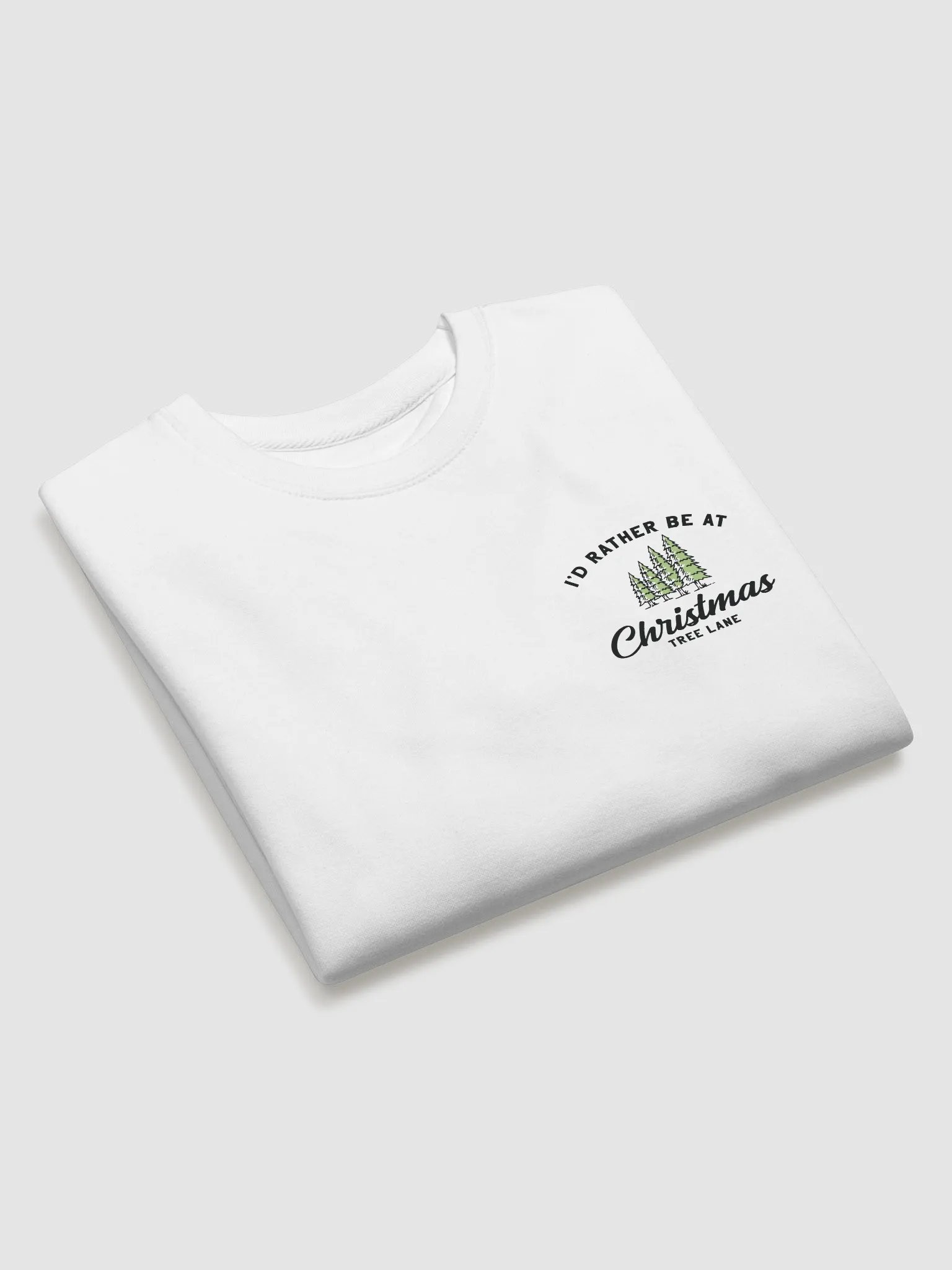 I'd Rather Be At Christmas Tree Lane Crew Neck product image (3)