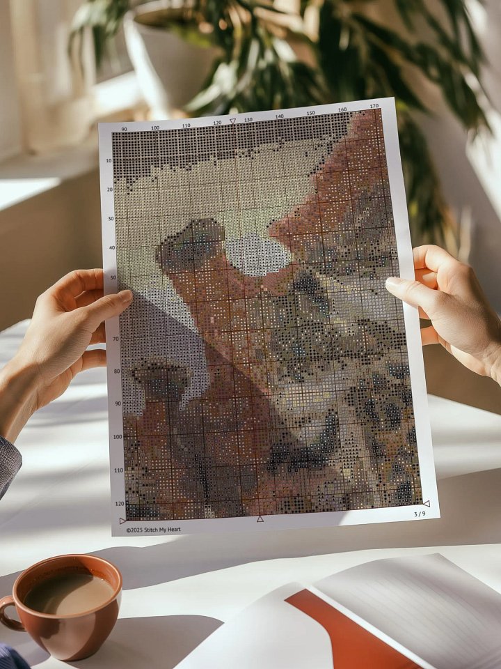 Gentle Giants Cross Stitch Pattern product image (2)