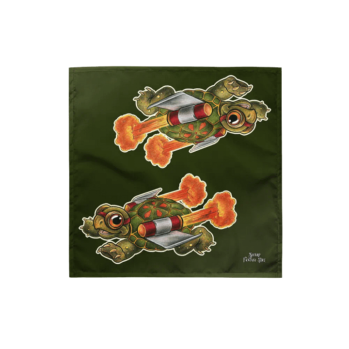 Jetpack Tortoise - SFA All-Over Bandana product image (1)