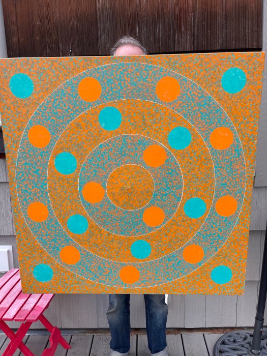 Endless Universe 1 on canvas (36" x 36") product image (4)