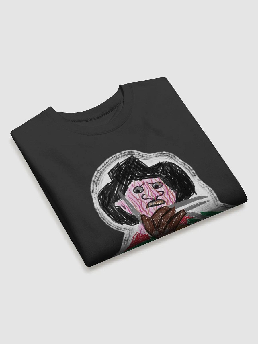 🔥 "FREDDY" – CreepyKids Horror Unisex Art Print Sweater🩸💀 product image (3)