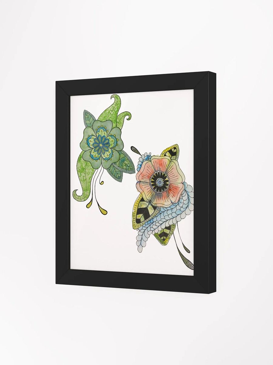 Flower Doodles Box Framed Poster product image (44)