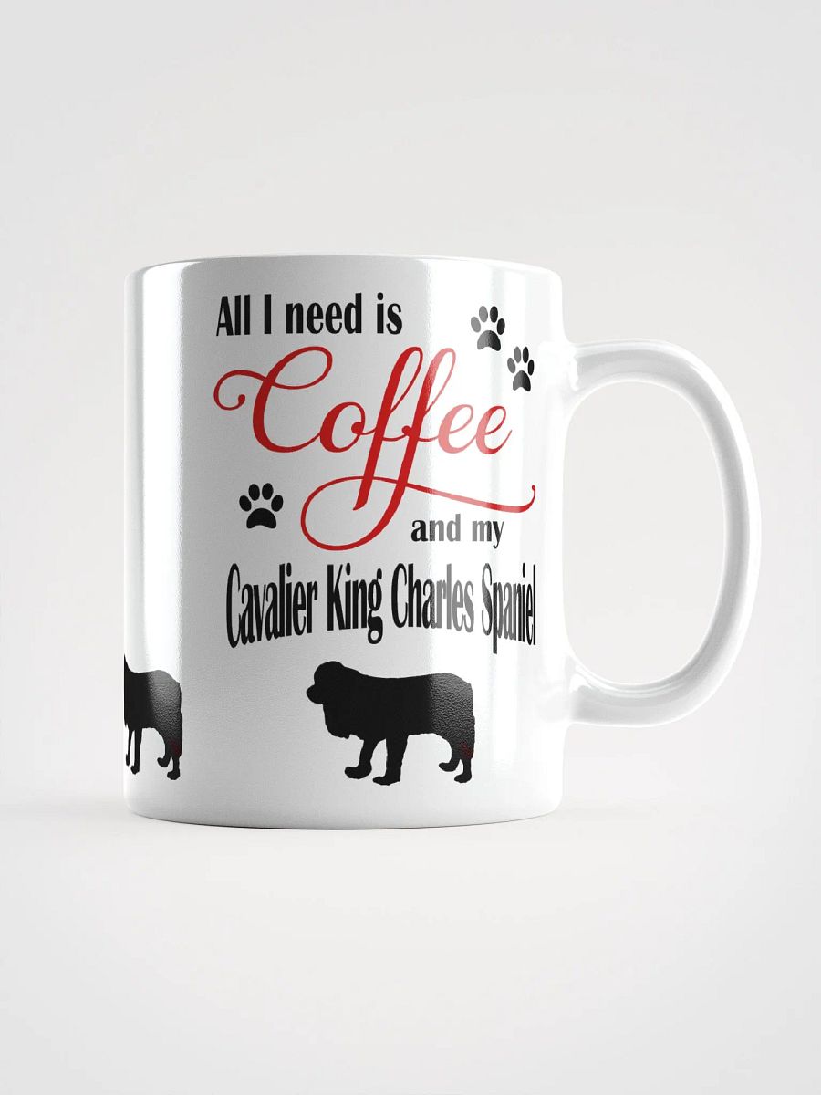 Coffee and my Cavalier King Charles Spaniel Mug product image (1)