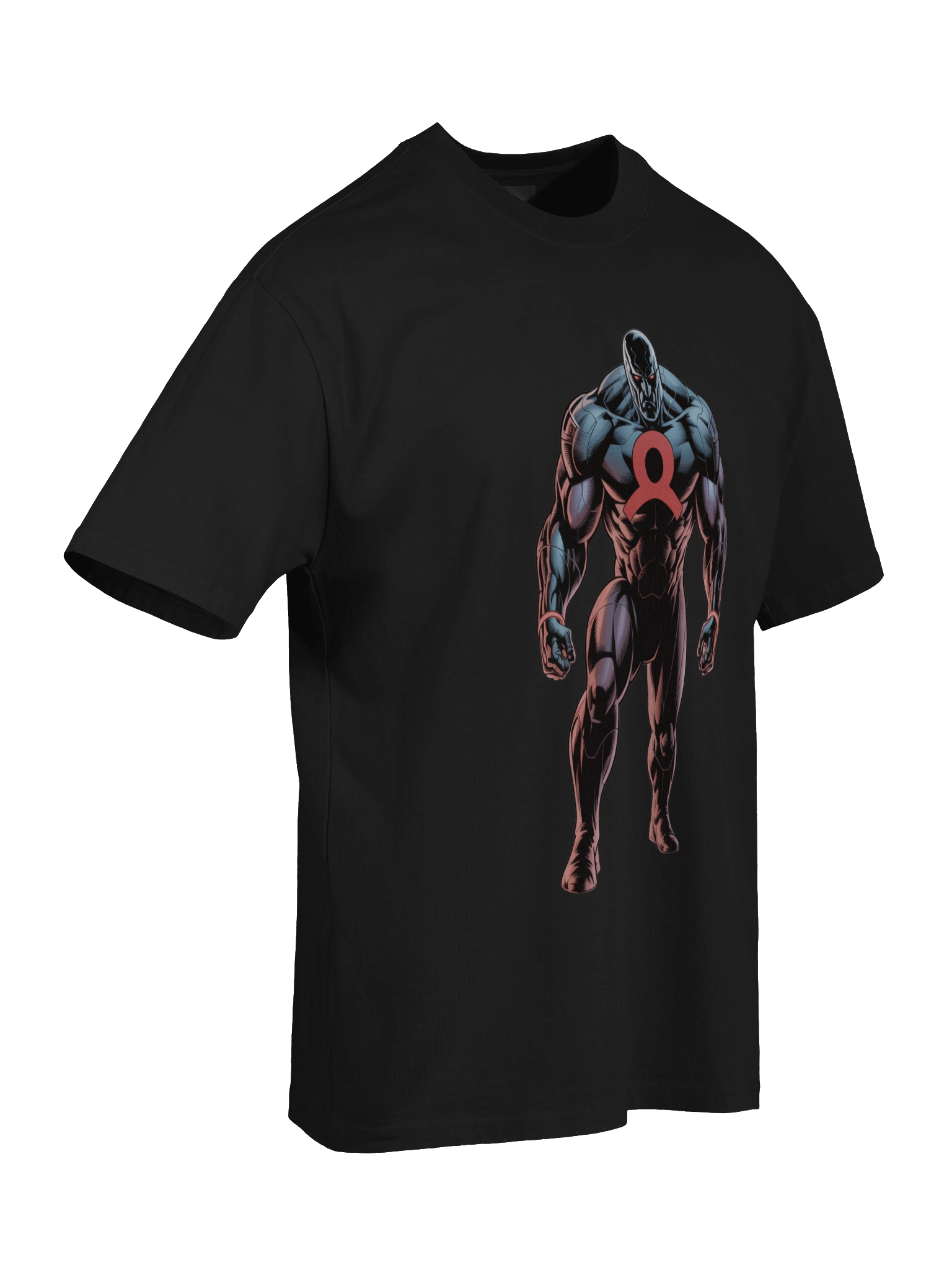 Omega Dominion: Darkseid Oversized Faded T-Shirt product image (8)