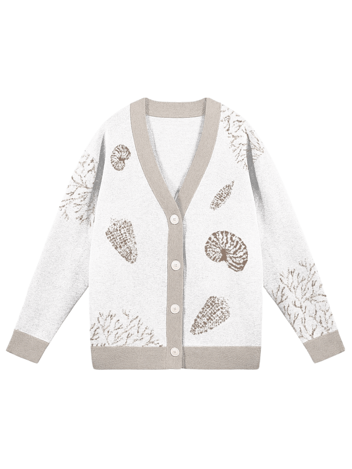 Seashells Cardigan Sweater product image (1)