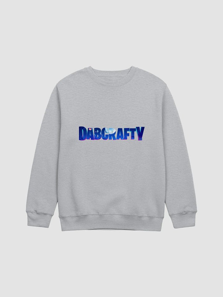 🔥 First Edition Dabcrafty Sweatshirt Gray – Own the Original! 🎮✨ product image (2)