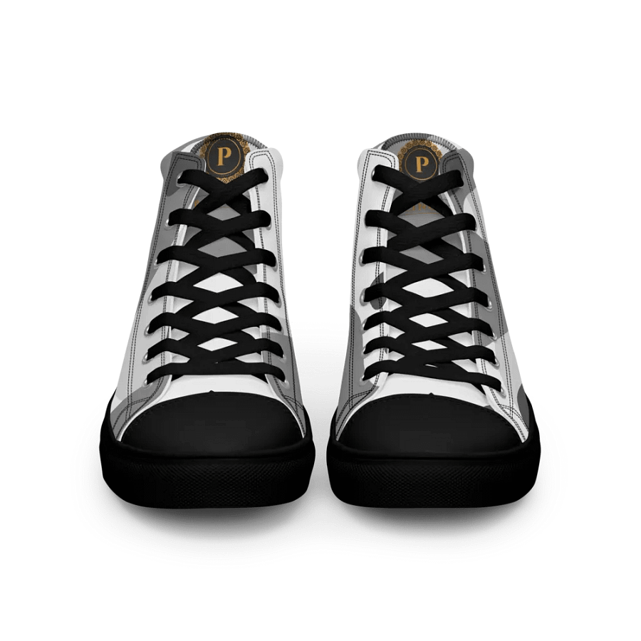 Ghanaian Emblem High Top Canvas Shoes product image (4)