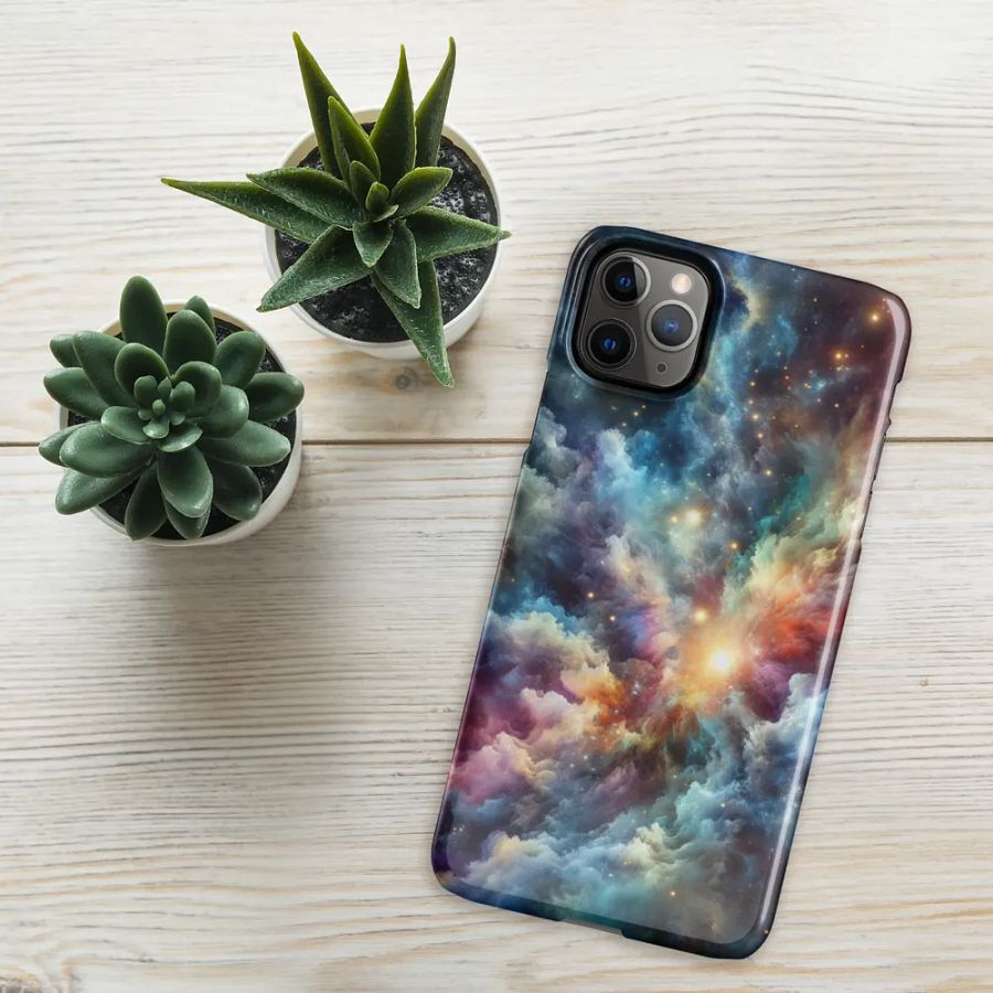 Cosmic Nebula Snap Case product image (52)