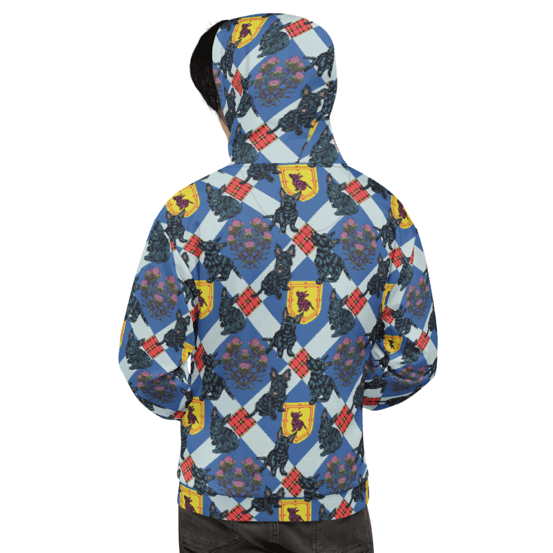 🐾 Scottie Chic | Cozy Unisex Hoodie | Monique Faella Designs™ | Dog Lover Gift | All-Over Print Sweatshirt product image (5)
