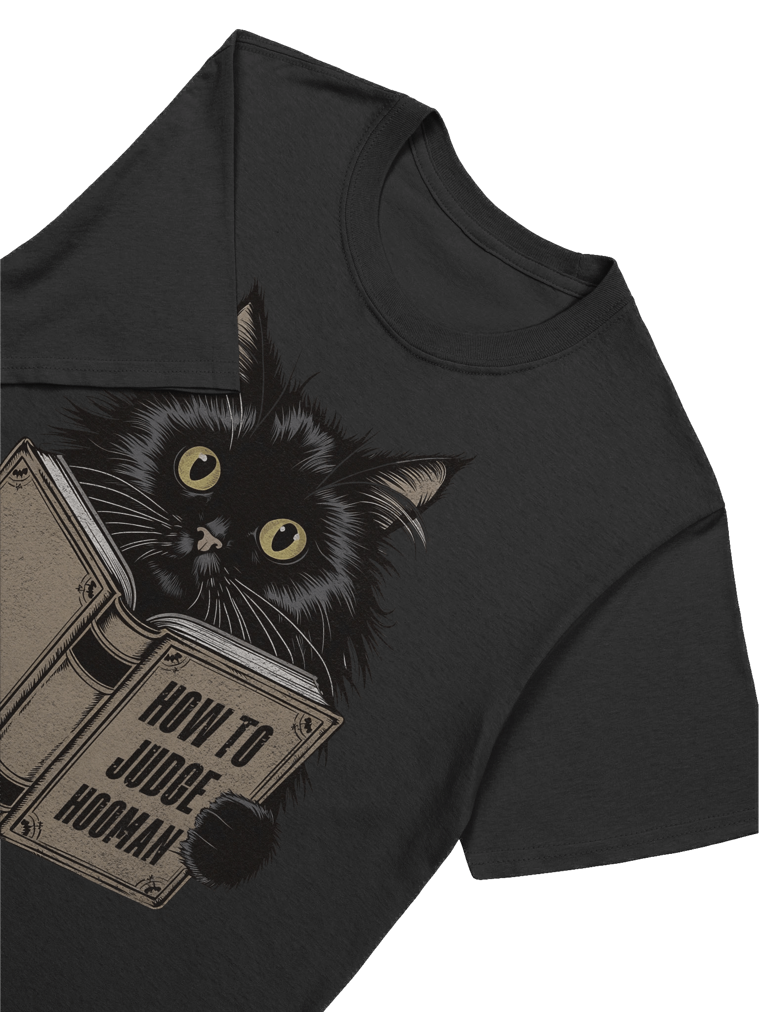 Curious Cat How to Judge Hooman T-Shirt product image (41)